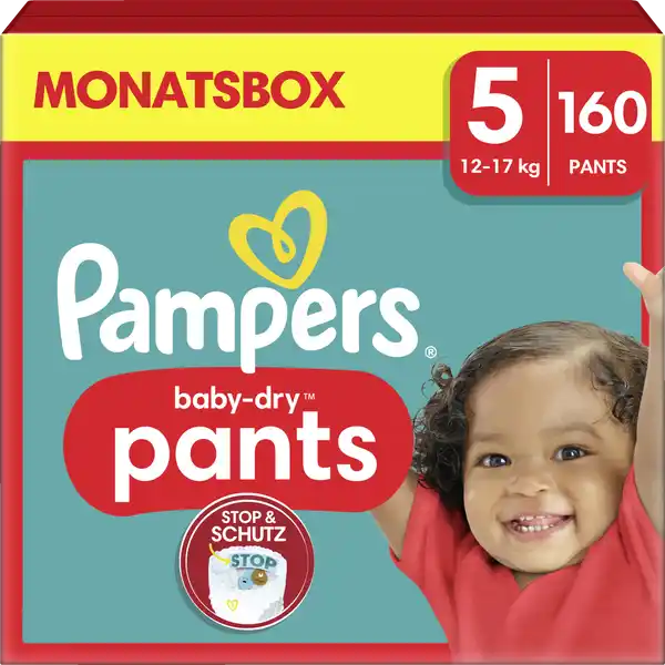 Baby Dry Pants Gr. 5 (12-17kg) Monatsbox