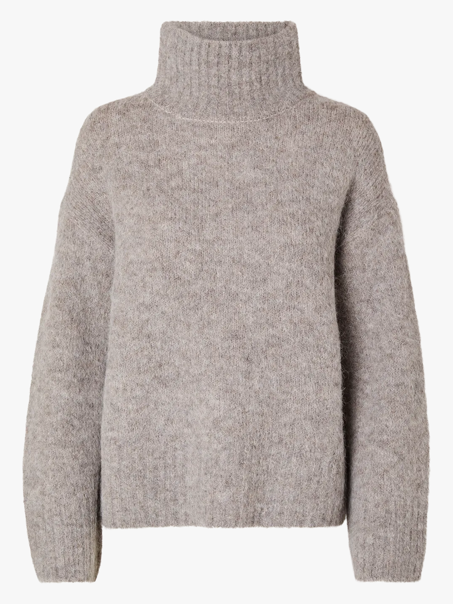 Gabella Long Sleeve Knit High-Neck