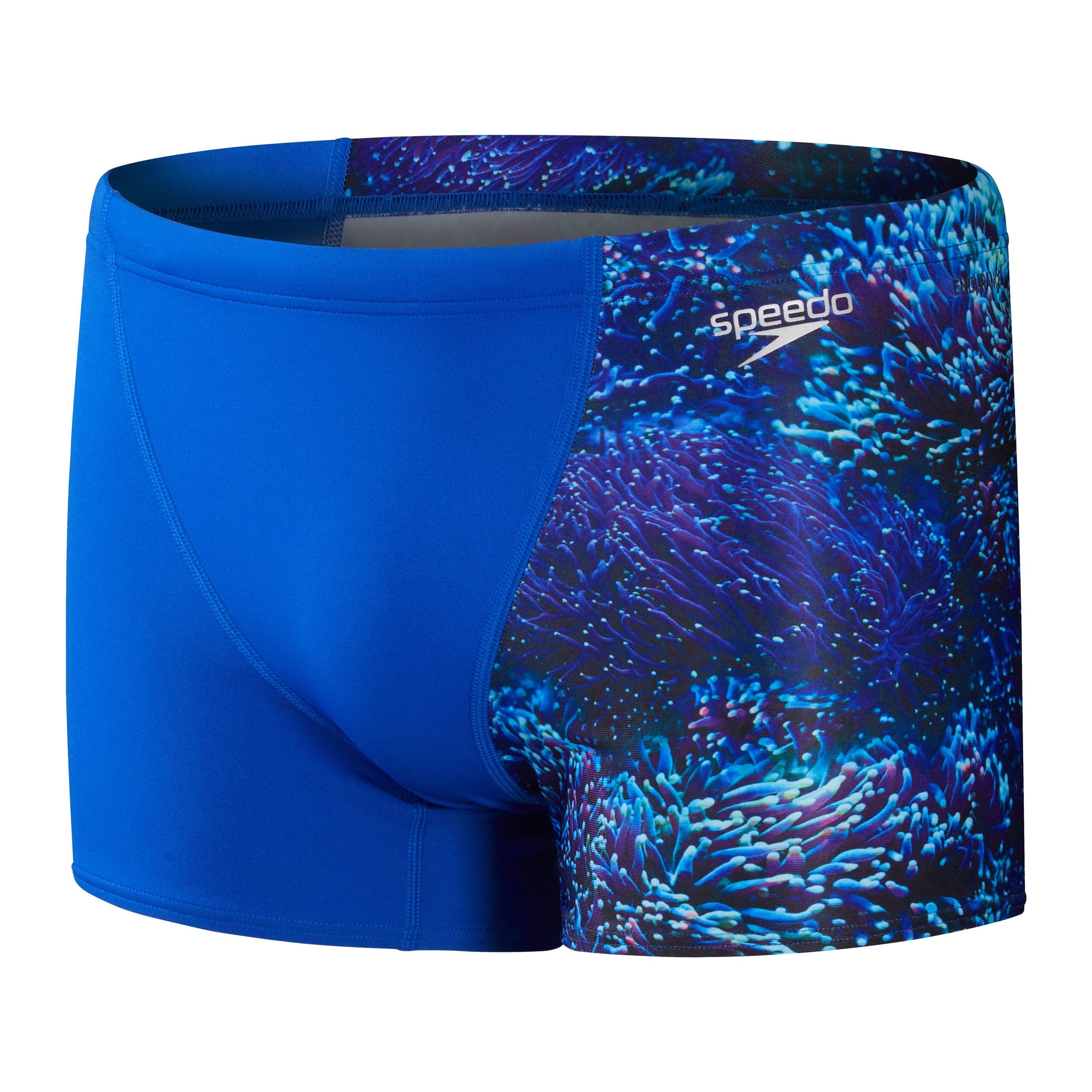 Speedo All Over Print V Cut Aquashorts Mens