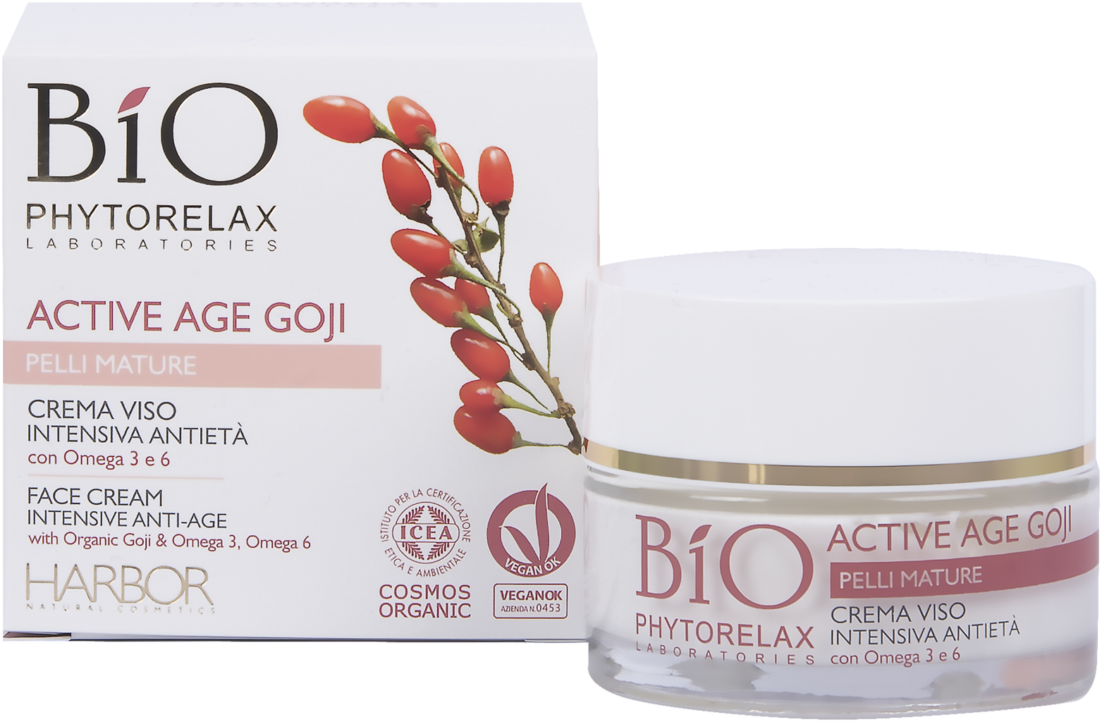 PHYTORELAX LABORATORIES  Active Age Goji Intensive Anti-Age Face Cream, 50 ml