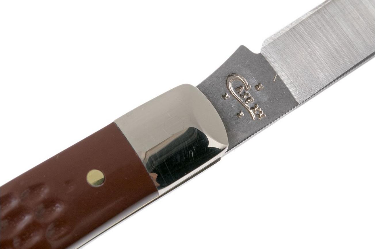 Case Slimline Trapper Brown Synthetic, 00135, 31048 SS zakmes