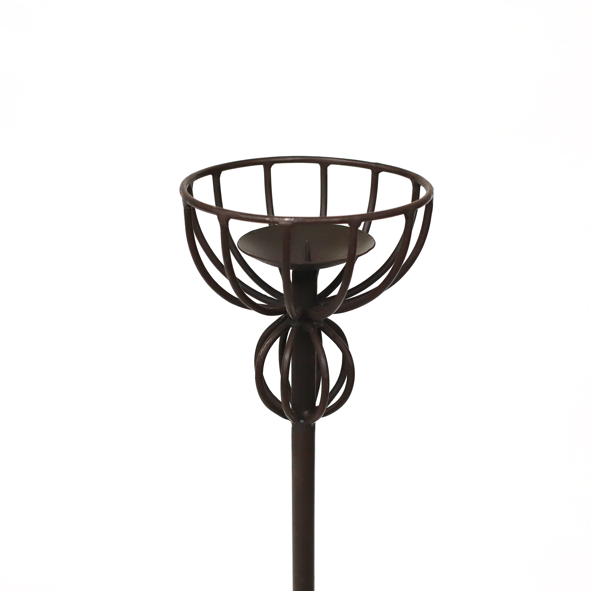 Kerzenständer aus Eisen, H 115 cm von fischer's lagerhaus