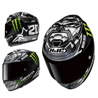 Casque Hjc RPHA 12 - QUARTARARO BLACK - Noir / Blanc