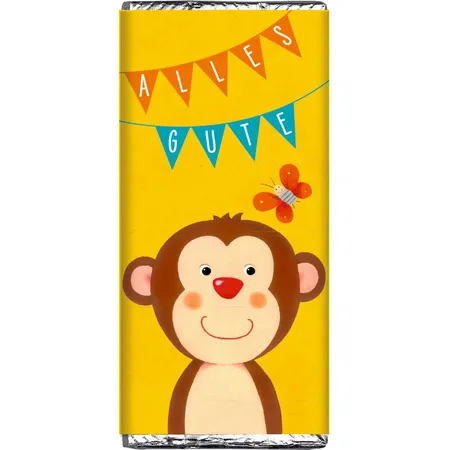 Die Spiegelburg Schokolade Freche Rasselbande (30 g) - Bunte Geschenke, 1 Stück, 6-fach sortiert