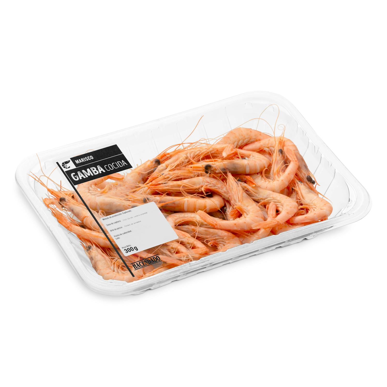 Crevettes cuites