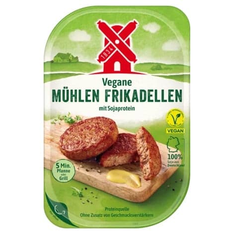 Rügenwalder Mühle Pfannen V-Frikadellen VEGAN