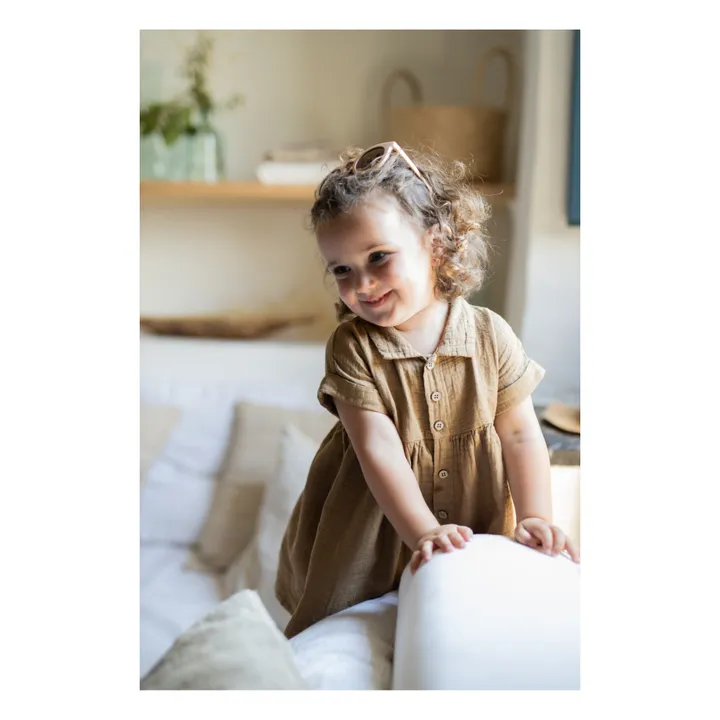 1+ in the family Robe Manches Courtes Momo | Camel