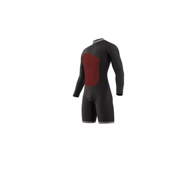 Combinaison shorty MYSTIC The One Longarm 3/2mm Zipfree Red