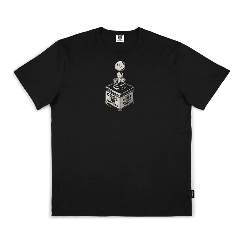 The Dudes Drops T-Shirt Black