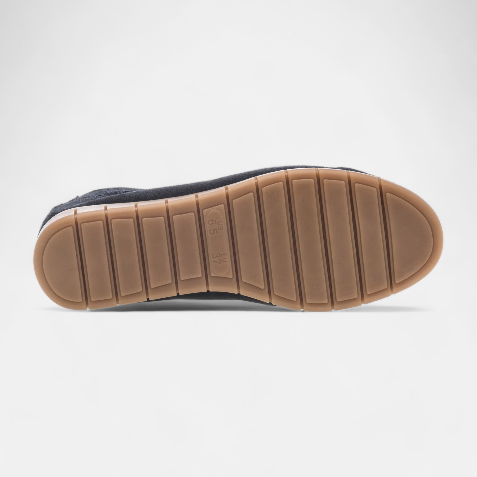 Mocassins Femme en cuir bleu marine
