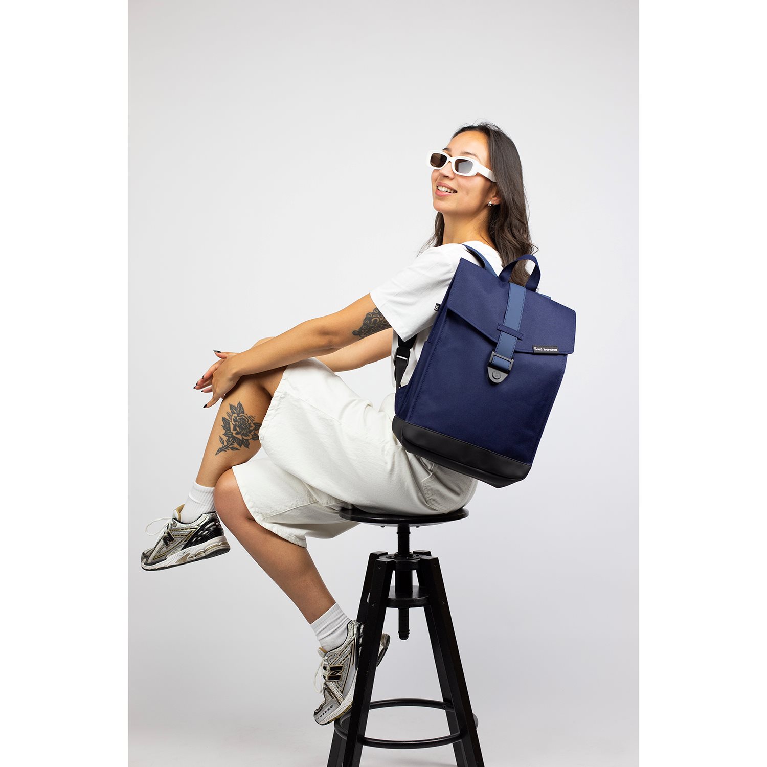 Bold Banana Envelope Backpack nautic navy