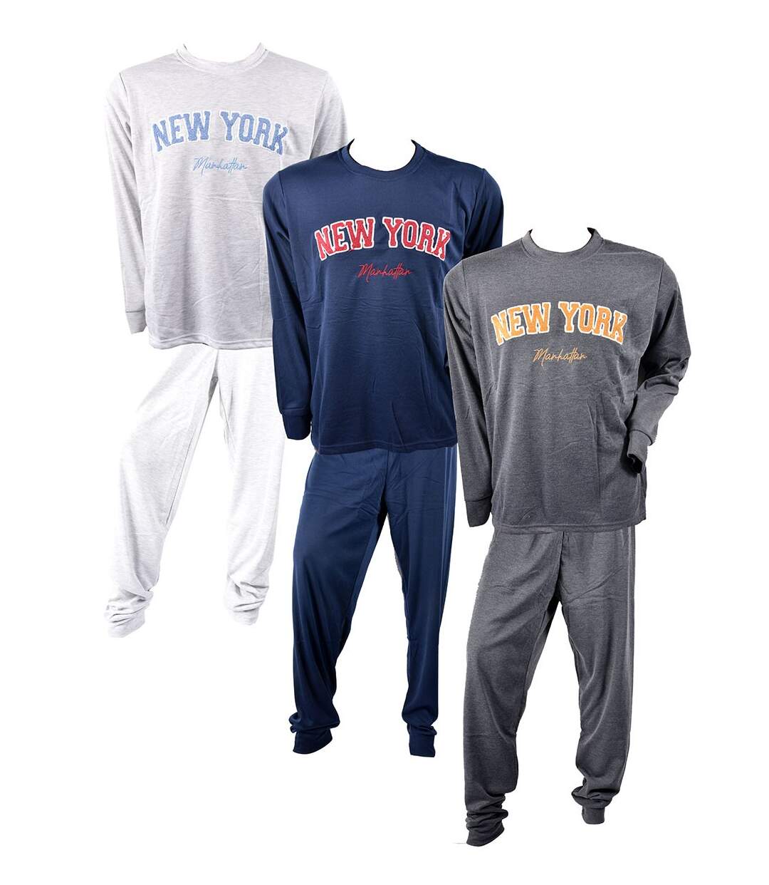 Pyjama Homme Long SWEET SECRET Q2754 NEW YORK MARINE