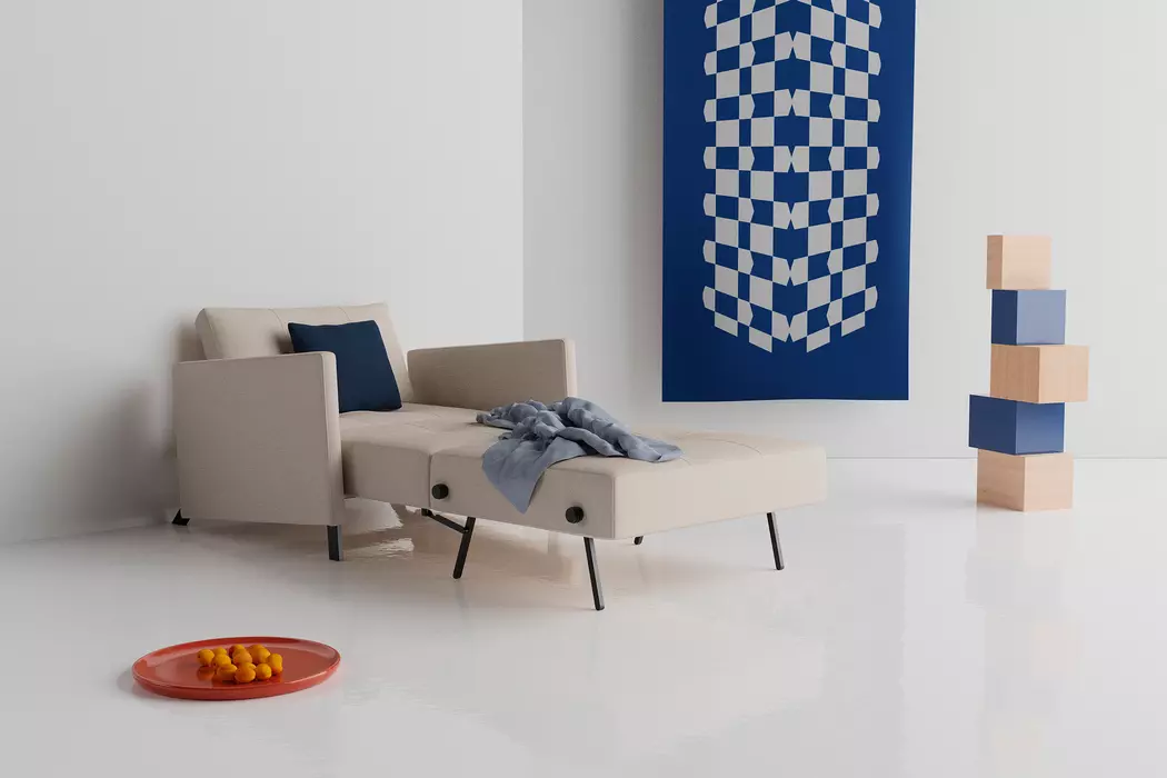 Schlafsessel Cubed 90 mit Armlehnen