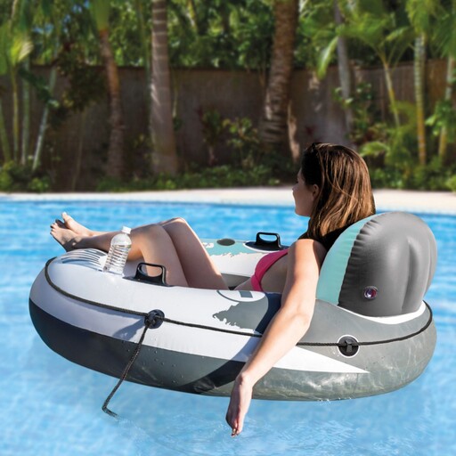 Boia inflável Intex River Run com roda, Ø135 cm
