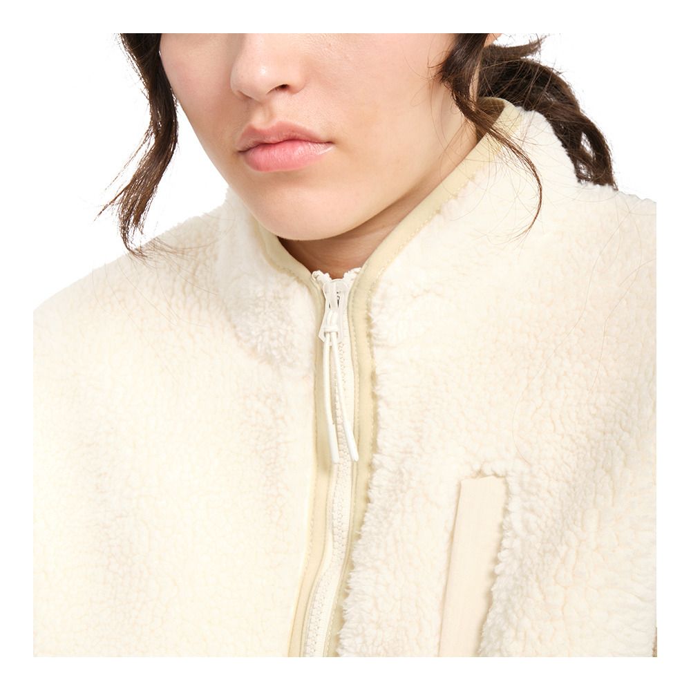 Volcom WUZER FUZZAR - Polaire Femme cloud
