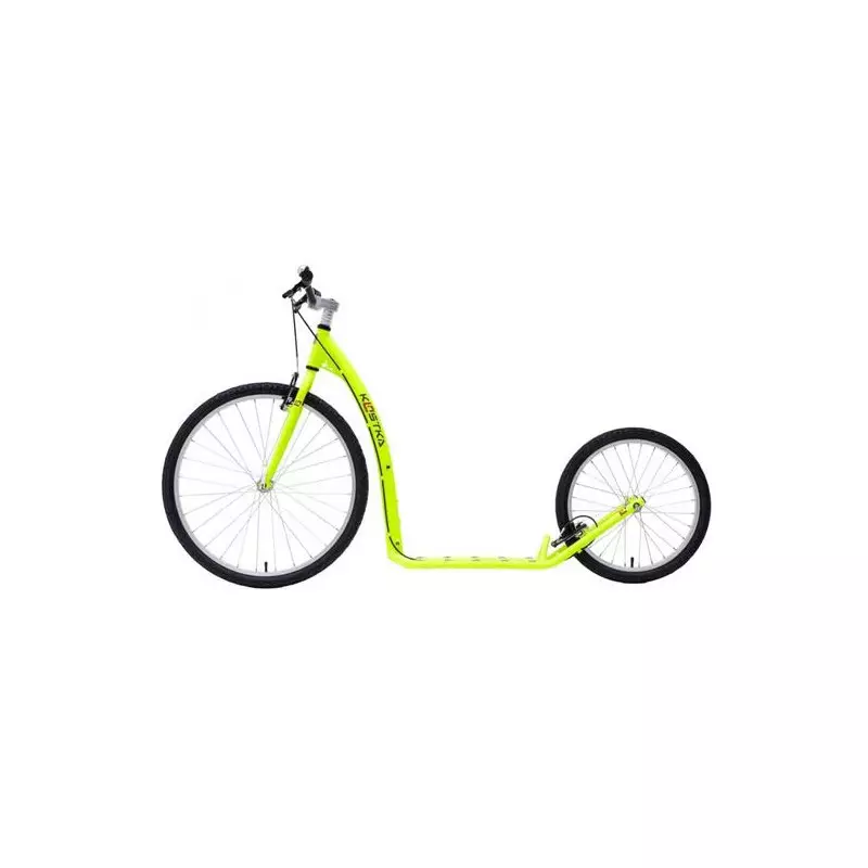 Footbike KOSTKA TOUR FUN (G5) - Fluorescent yellow
