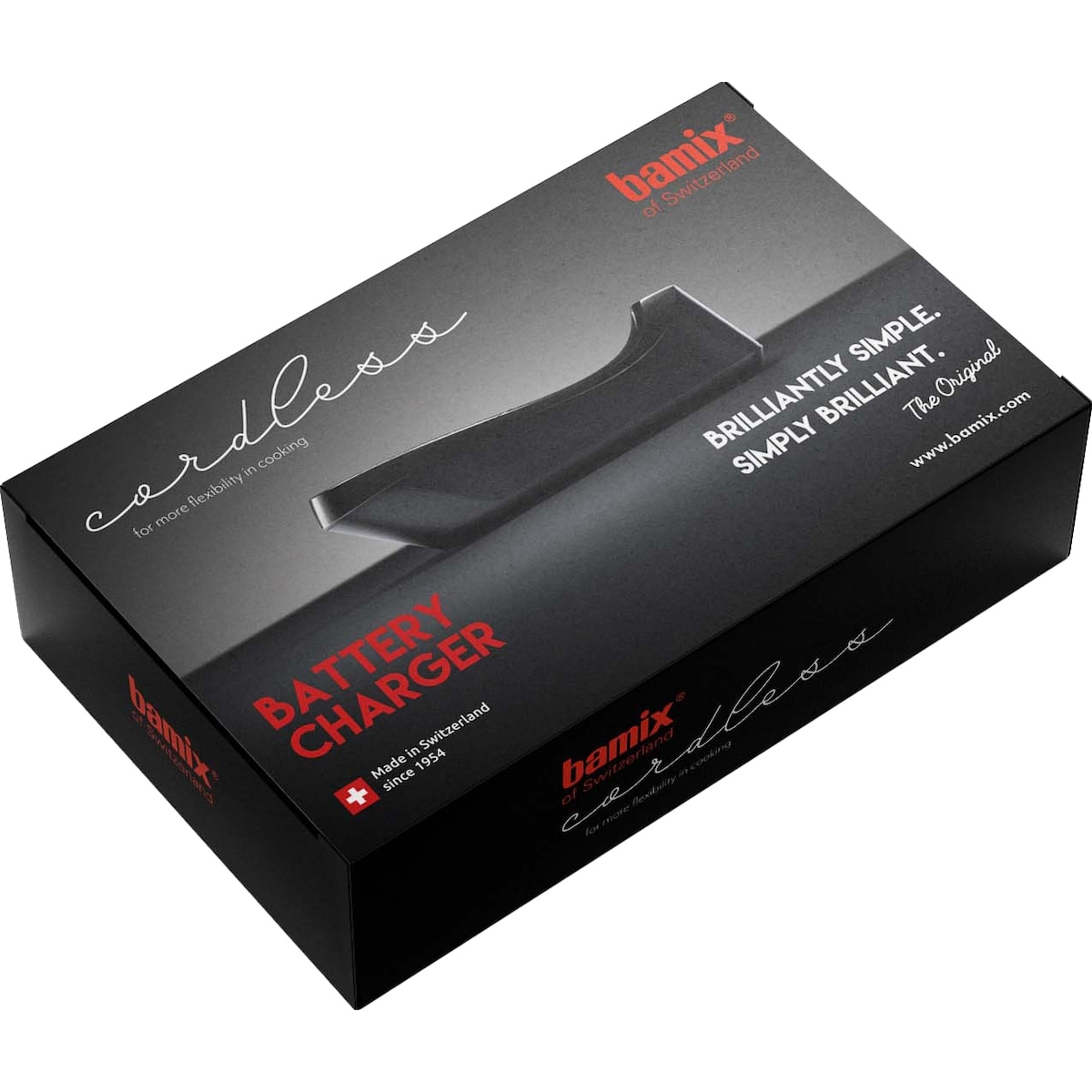 Bamix Cordless batterilader for stavmikser 3101.001 (sort)