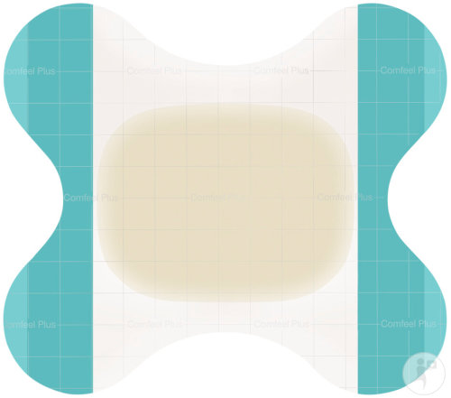 Coloplast Comfeel Plus Contour Pansement Hydrocolloïde 9x11cm Pièces 5 (3283)