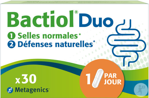 Bactiol Duo Selles Normales/Défenses Naturelles 30 Gélules