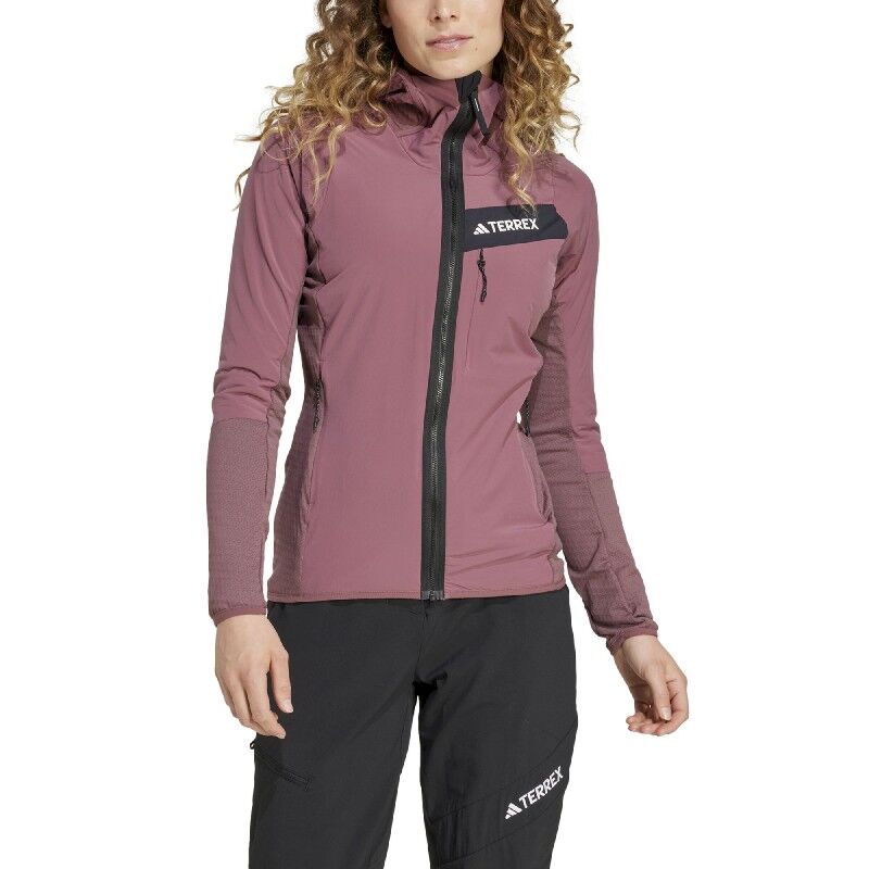 TR Fleece Wind Hooded Jacket - Polaire femme