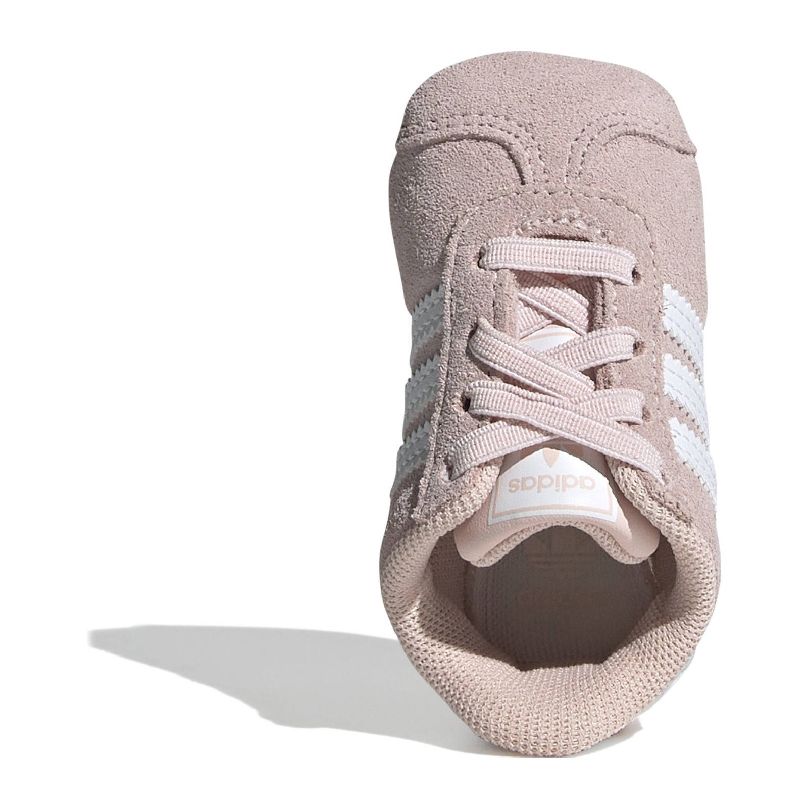 adidas Gazelle Crib  babysneakers roze/wit
