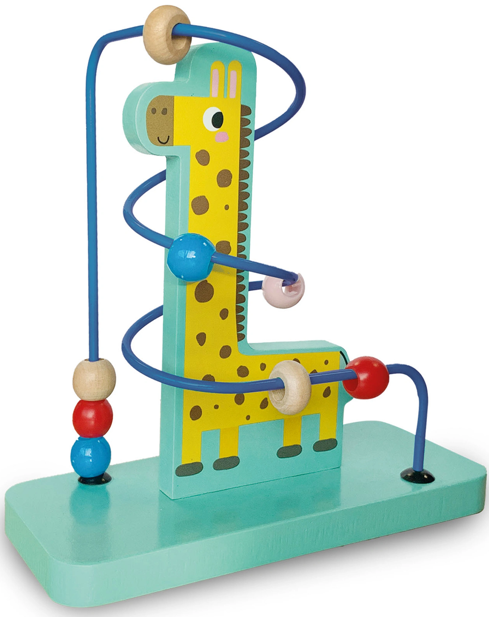 Motorikschleife GIRAFFE in bunt