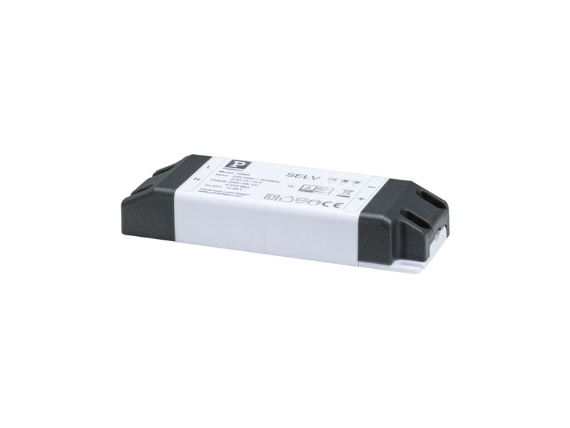 Paulmann Pro Power Supply Zubehör 230/24 V 20 VA Weiss Power Supply für professionelle 24 V ProStrip Silver und Gold