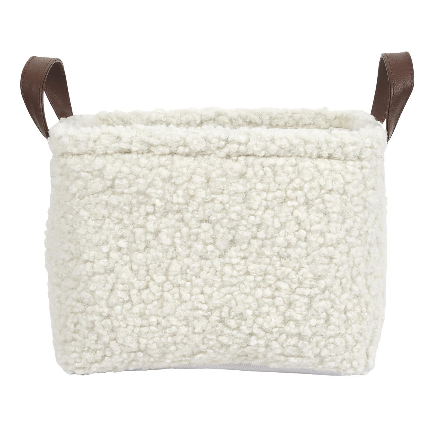 PANIER RANGEMENT BLANC S