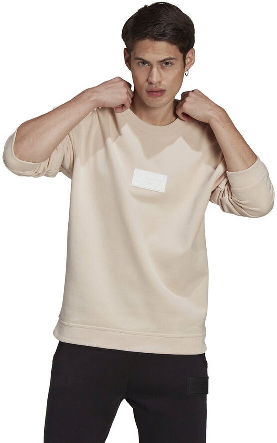 adidas R.Y.V. Silicone Double Linear Badge Crew sweatshirt Brun