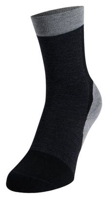 Chaussettes Odlo Performance Wool Mid Noir/Gris