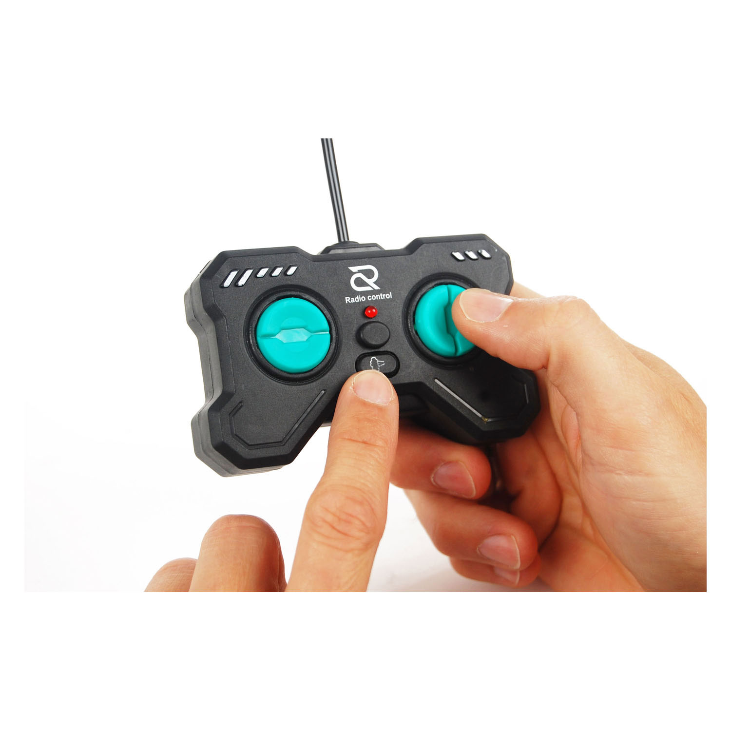 Roadstar C Formula Bestuurbare Race Auto met Rook en Licht 2.4GHz , 22cm