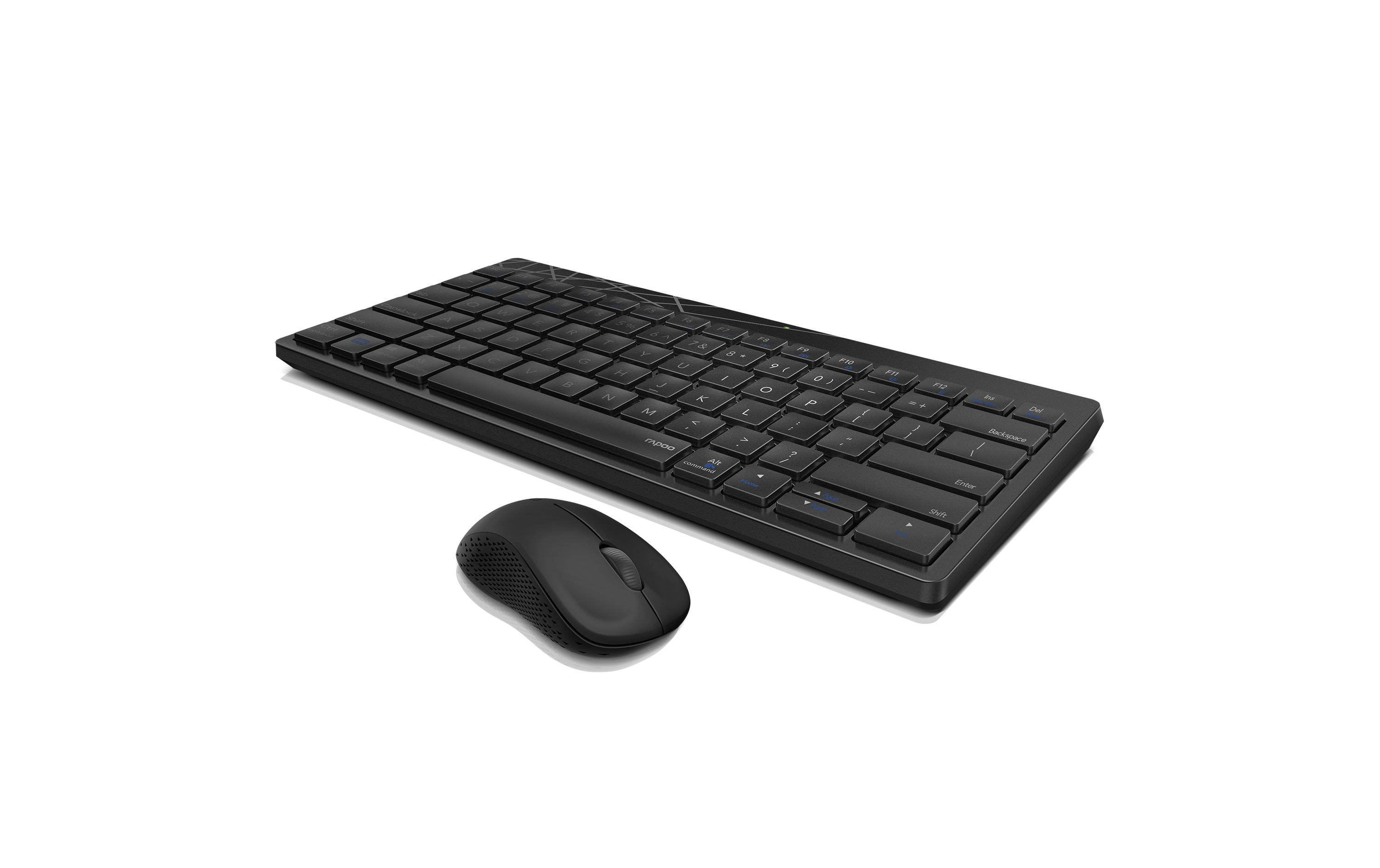 Tastatur-Maus-Set 8000M Schwarz/GrauKabelloses Maus-Tastatur-Set
