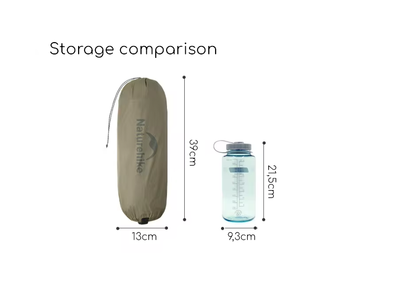 Naturehike Cloud Up 1 PRO tent - Brown