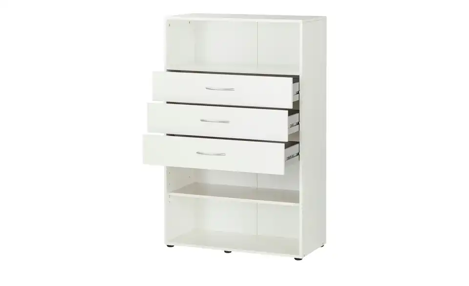 Regal Multischrank-System 80 cm 126 cm Weiß