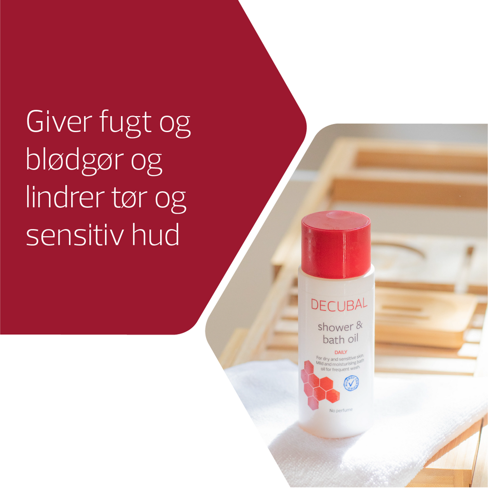 Decubal Shower & Bath Oil - 200 ml.