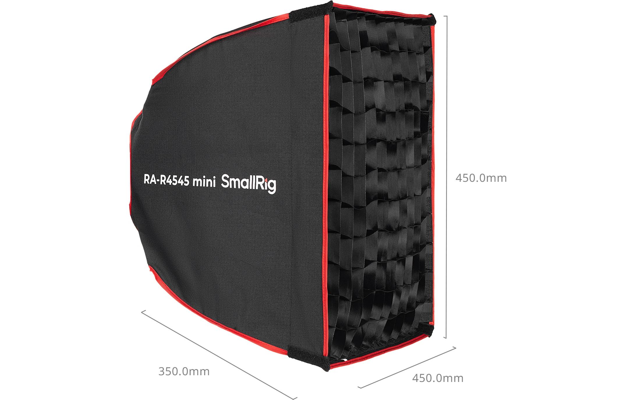 Softbox RA-R4545 Mini-QuadratischSoftbox mit 45 cm (17.7 Zoll) Durchmesser für die COB-Leuchten der RC60/100-Serie