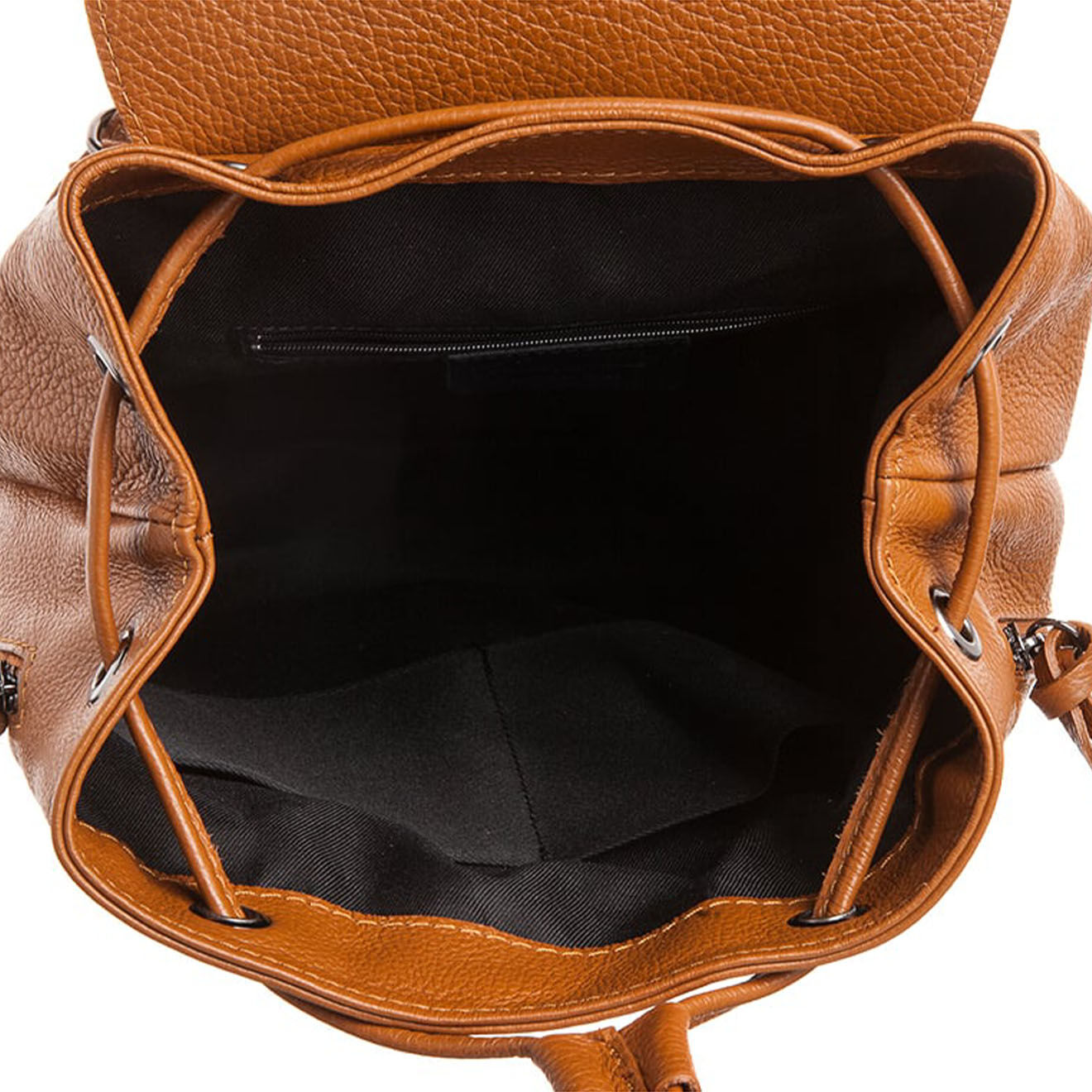 Christian Laurier Sac à dos en Cuir Roxy camel - 32x30x10 cm