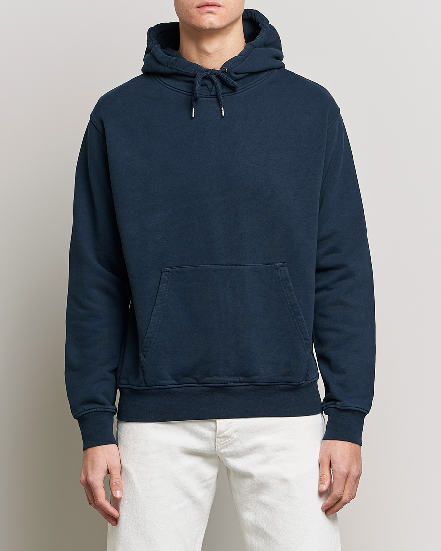 Colorful Standard Classic Organic Hood Navy Blue