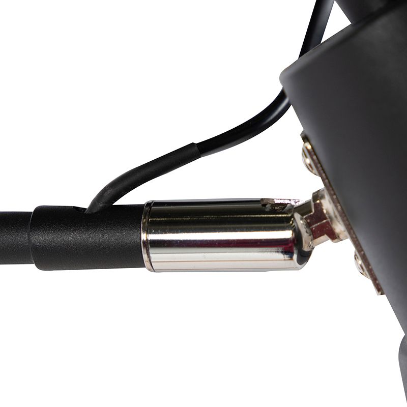 Design wandlamp zwart verstelbaar - Luna