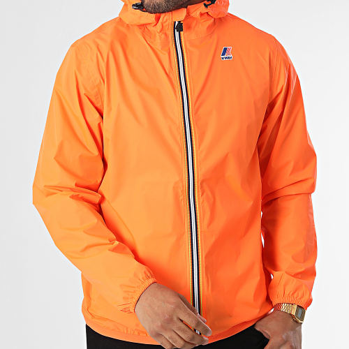 Coupe-Vent Le Vrai Claude 3.0 Orange Fluo