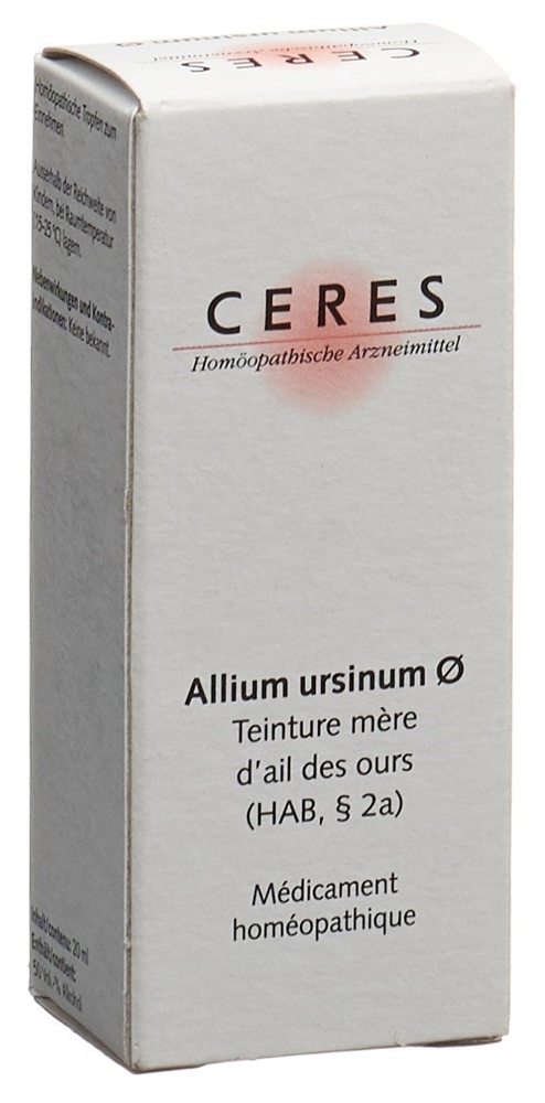 CERES Allium ursinum<br>20 ml, Flasche, Urtinktur