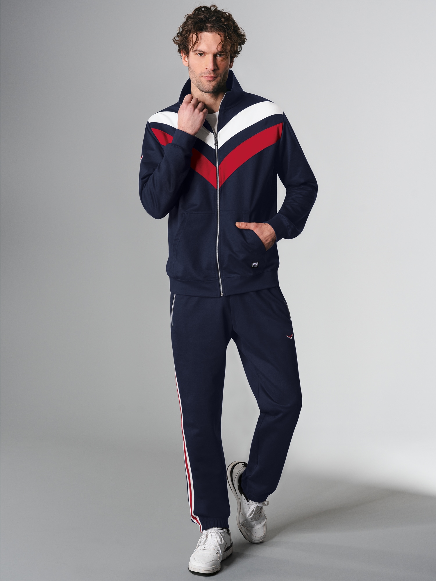 Jogginganzug im sportlichen Look Navy