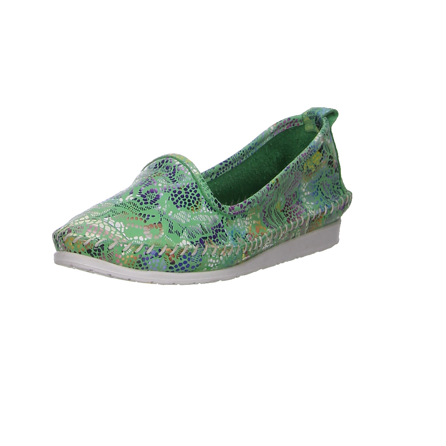 Andrea Conti Ballerinas grün grün