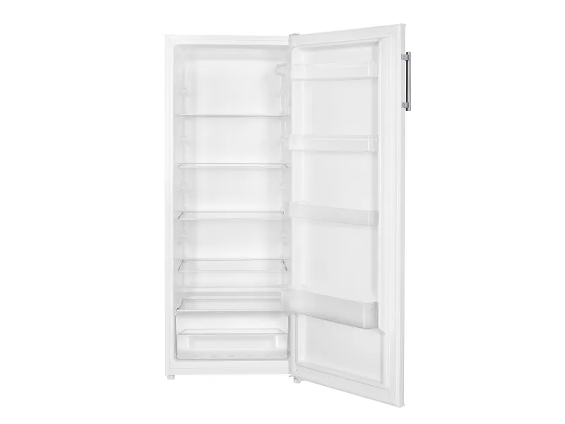 Scandomestic RFF242WE - Køleskab - bredde: 54.5 cm - dybde: 55.5 cm - højde: 143 cm - 242 liter - Klasse E - hvid