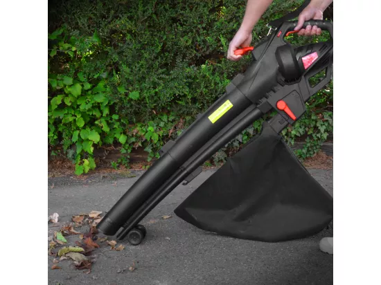 ELEM GARDEN TECHNIC Aspirateur souffleur broyeur de feuilles 3000 W