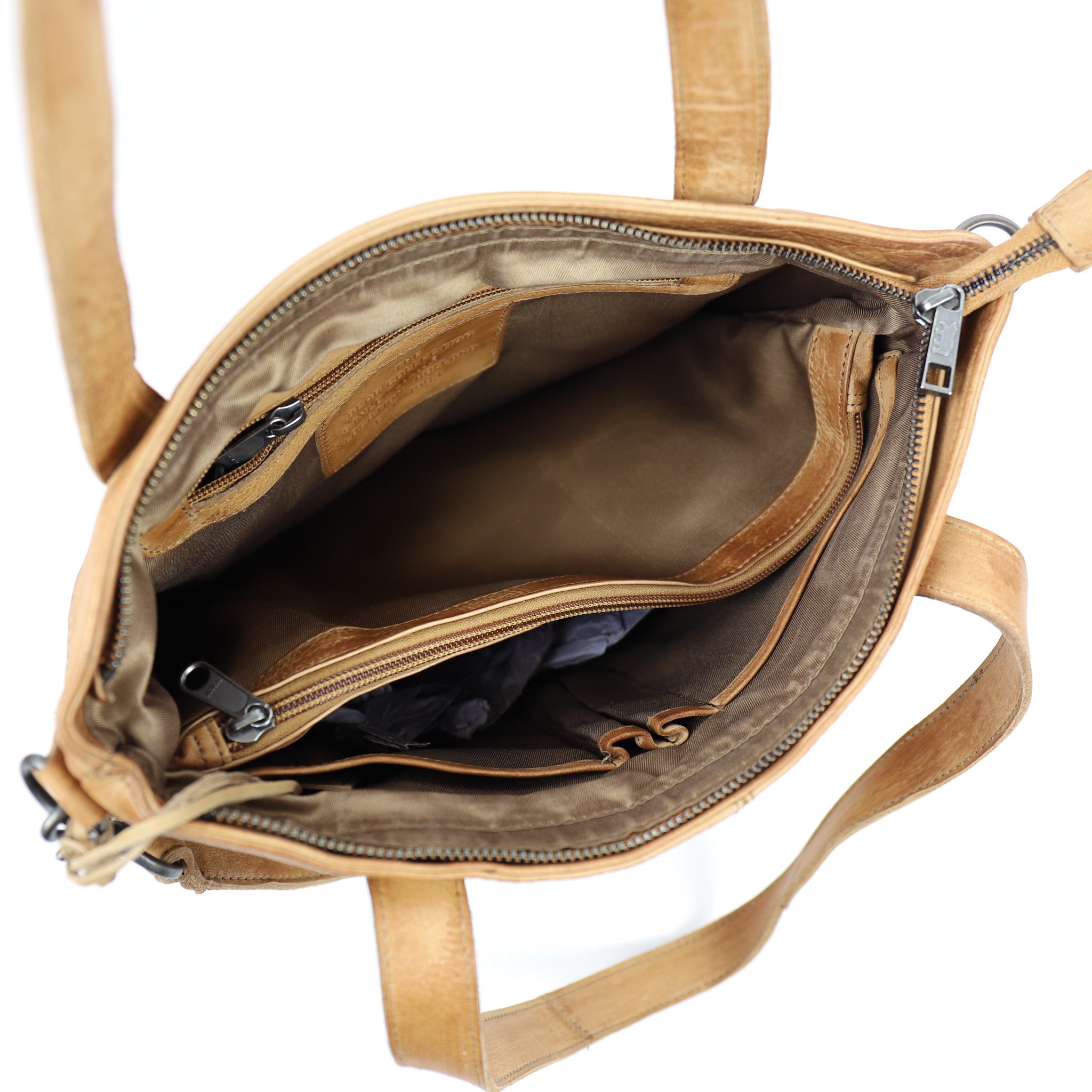 Bear Design Callisto Pelle Hand-/ Schoudertas Jilke Taupe CP2150
