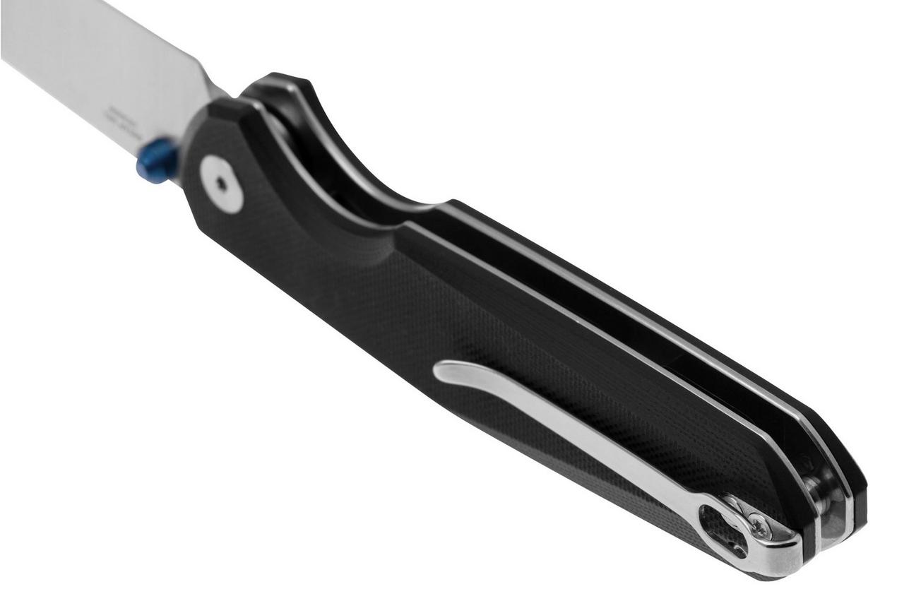 Bestechman Velix BMK07A 14C28N, Black G10 zakmes, Ostap Hel design