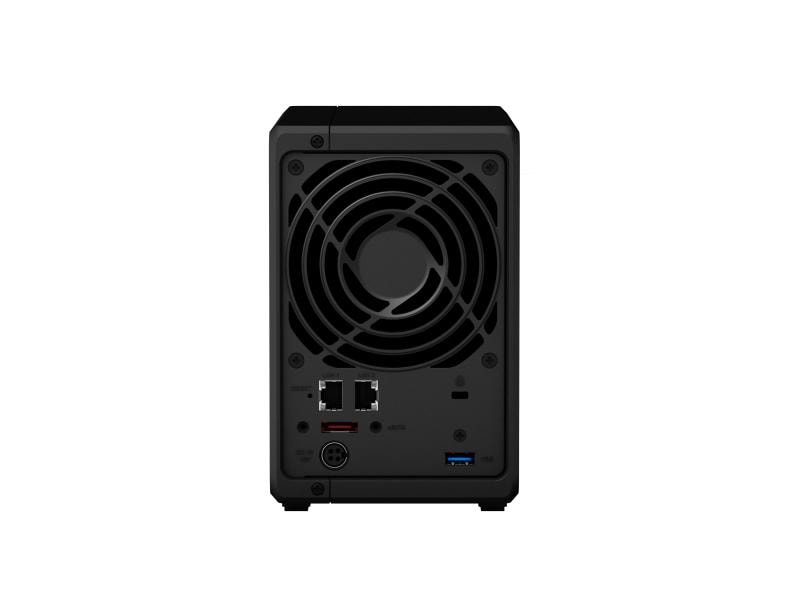 Synology NAS DiskStation DS720  2-bay Kapazitätsskalierbares NAS mit SSD-Cache-Beschleunigungsfähigkeit