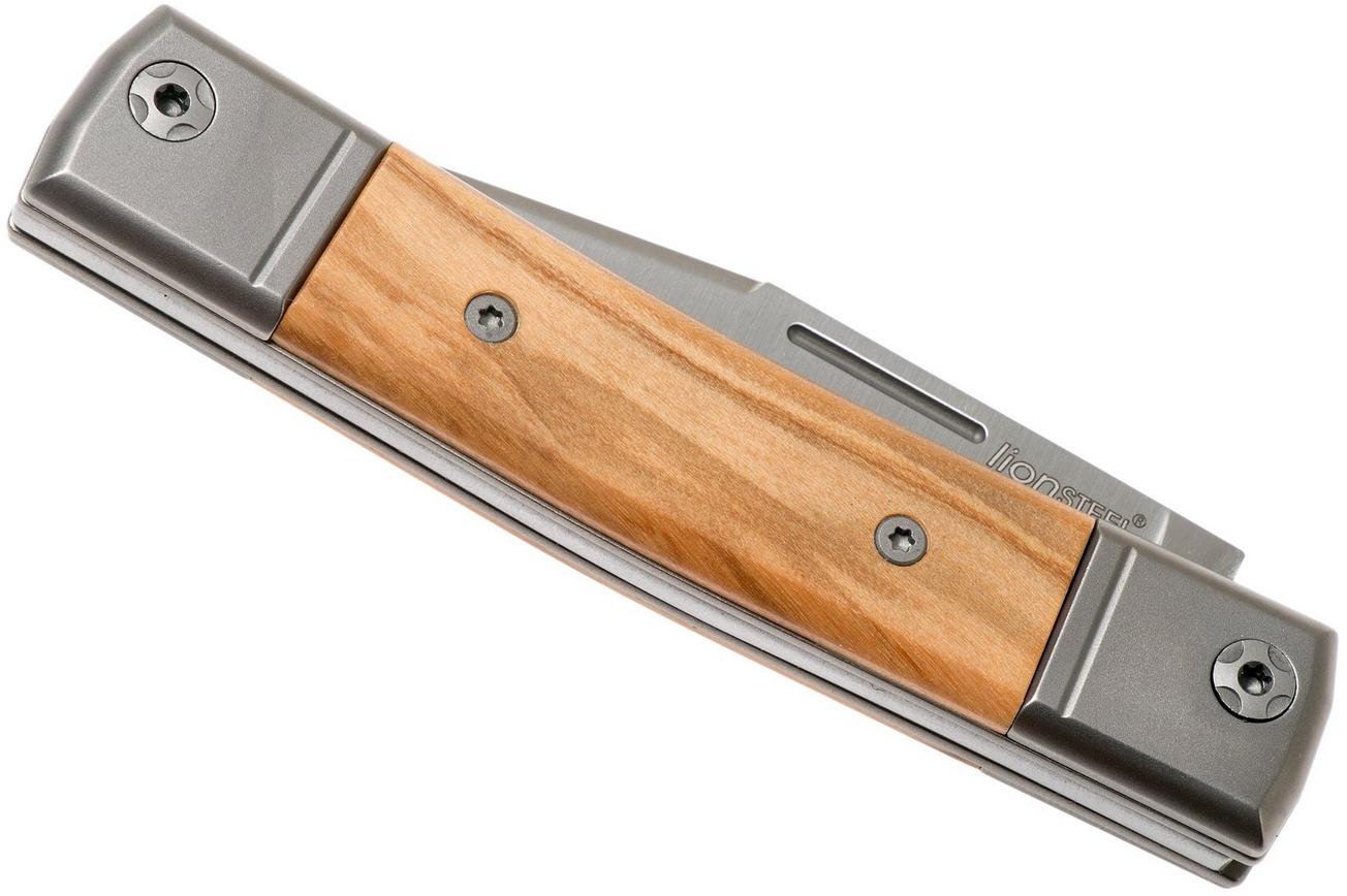 LionSteel BestMan BM1 UL Olive slipjoint zakmes