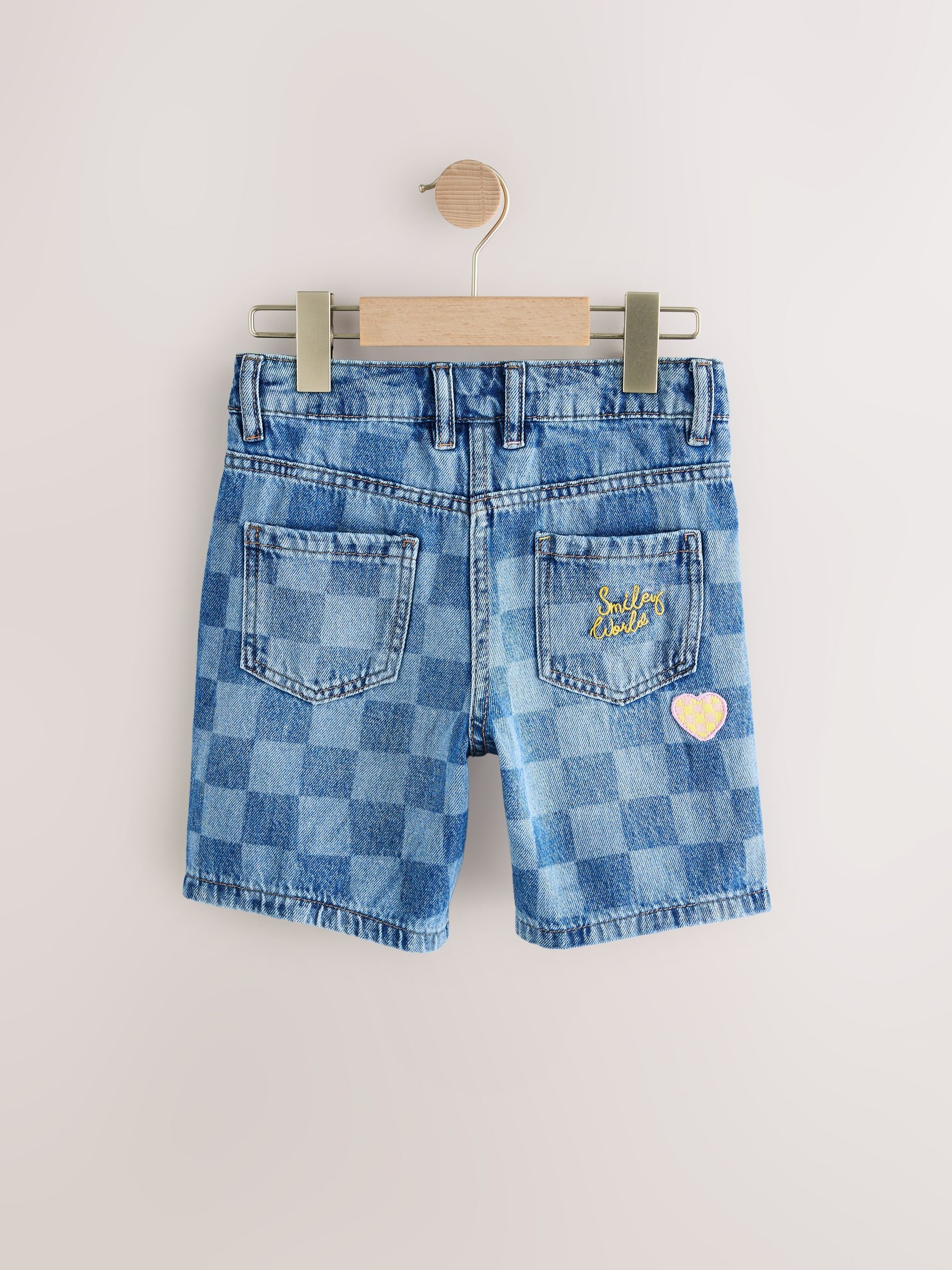 Normaal blauw - SmileyWorld®-short (3-16jr)